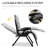 Zero Gravity Chair, Folding Reclining Lounge Chair With Padded Cushion, Side Tray For Indoor And Outdoor, Supports Up To 264Lbs-496797794