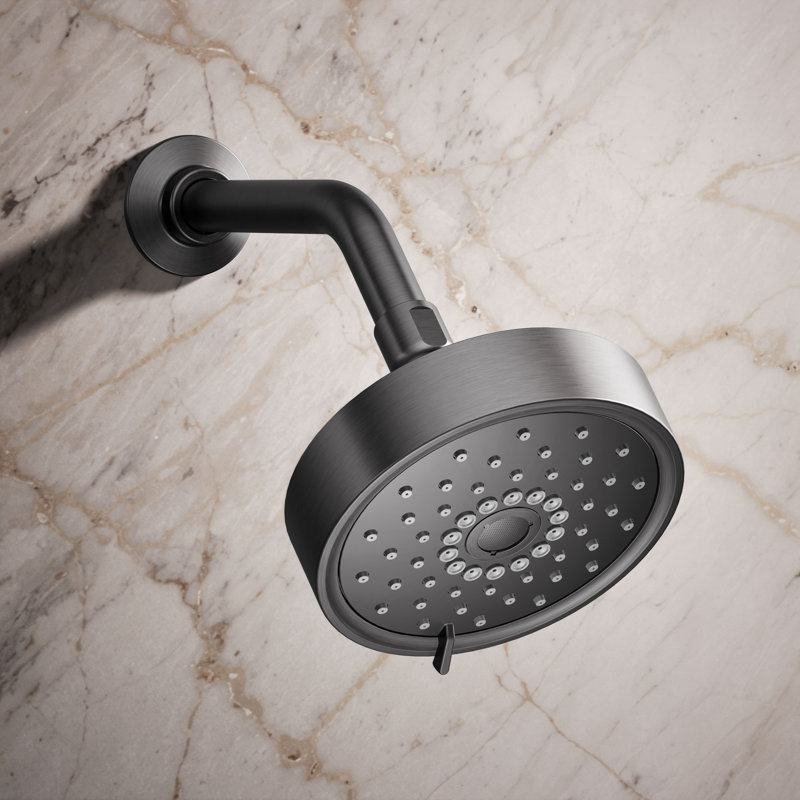 Pomme de douche à trois fonctions Purist, 2,5 gallons par minute, 2.5 GPM