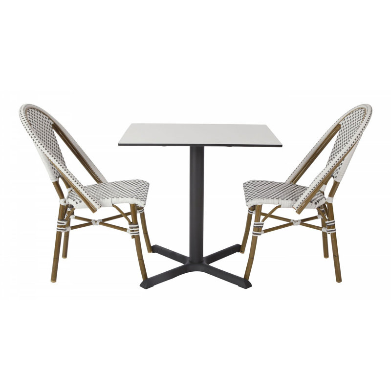Avery Outdoor 3 - Piece Bistro Set