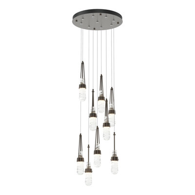 Luminaire suspendu 9 lumières Link