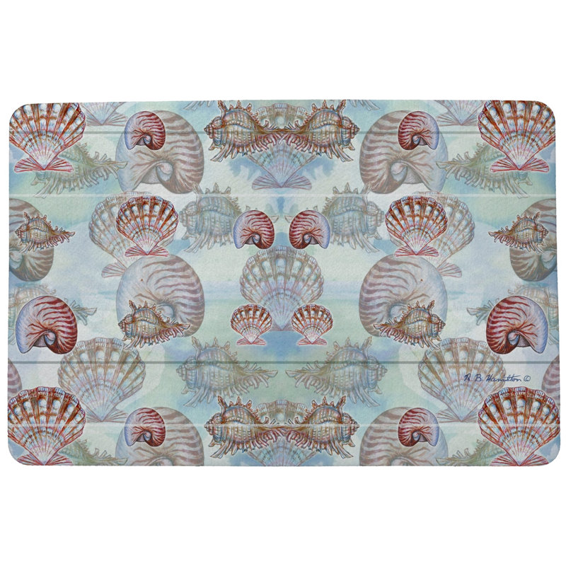 Alaina Non-Slip Indoor / Outdoor Doormat, Rectangle 1'6" x 2'2"
