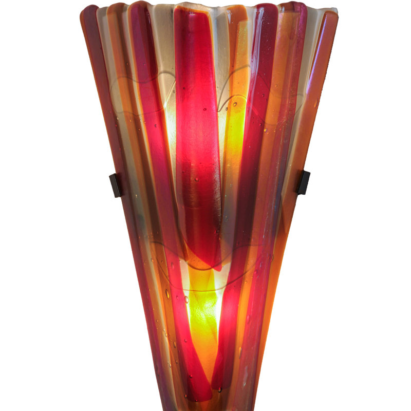 Metro Fusion Flush Mounted Sconce