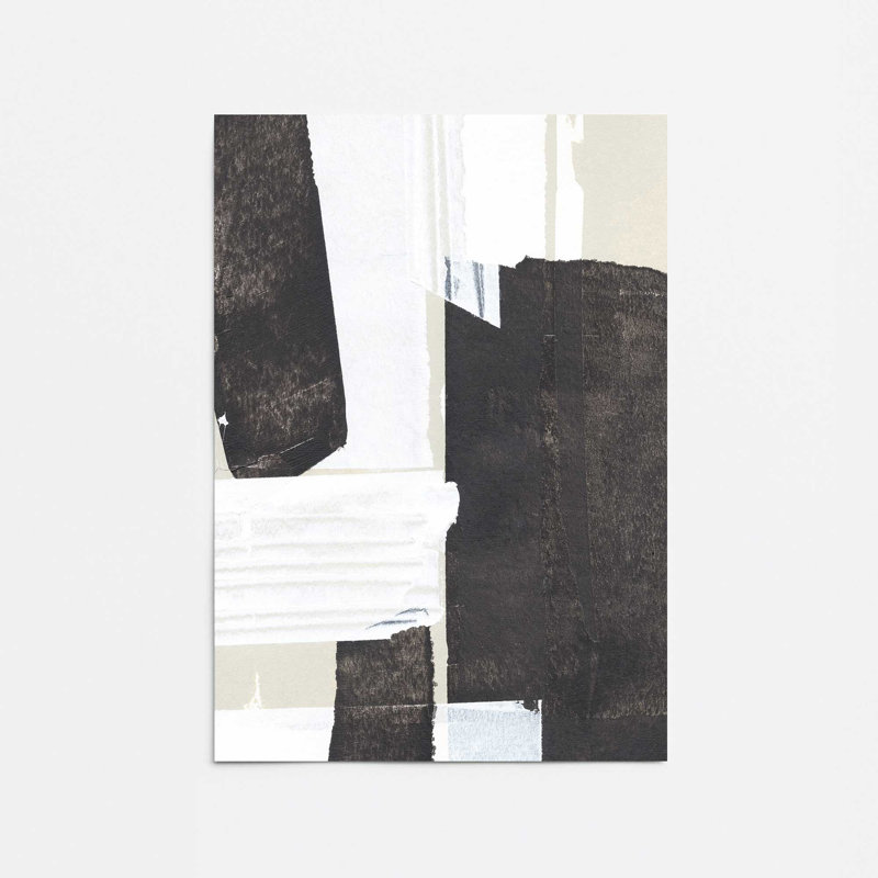 «Fragments of Contrast I Print», H 14 po x l 11 po, Papier