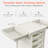 Megett Multifunctional Trolley Utility Cart for Salon Station-519271575