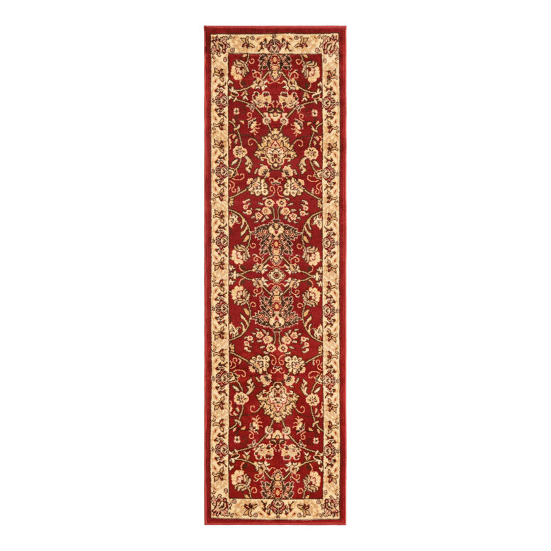 Bhatari Indoor Rug, Runner 2' x 7'1", Burgundy