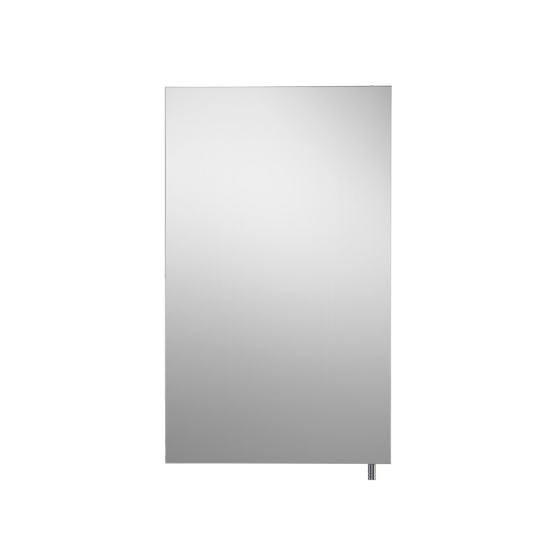 Cullen Single Door Stainless Steel Bathroom Mirror Cabinet