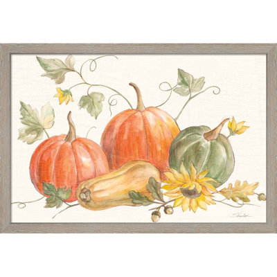 " Happy Harvest Pumpkins " by Silvia Vassileva