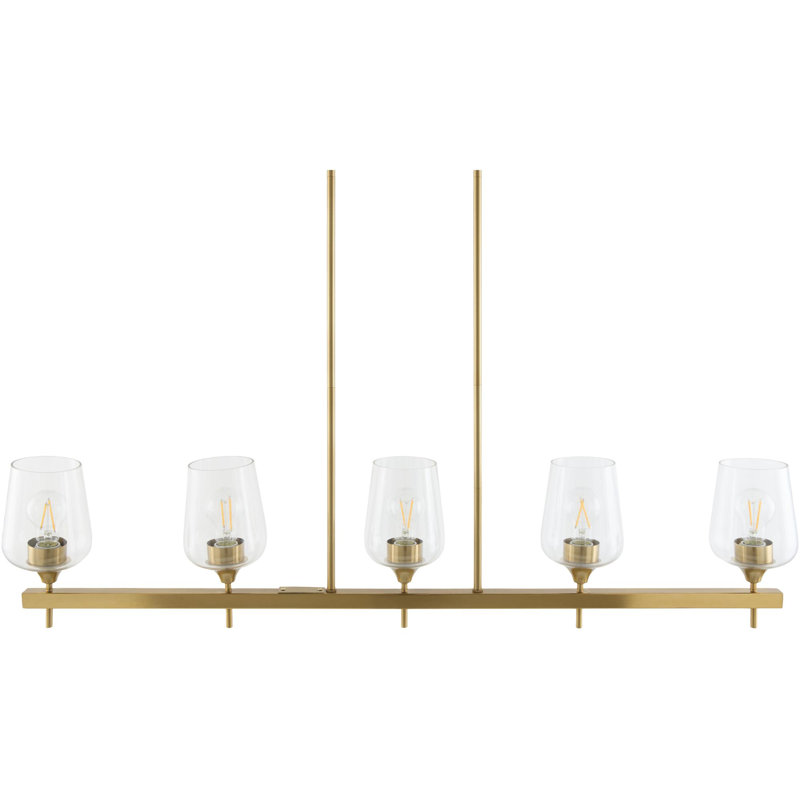 Lustre Roberdeau, Transparent, Laiton