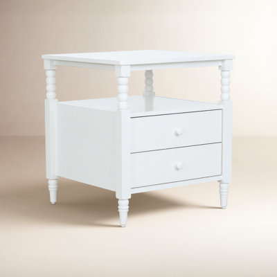 Benbrook 2-Drawer Mahogany Nightstand