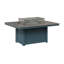 Donoma Rectangle High-Density Polyethylene (HDPE) Natural Gas Fire Pit Table-1698062600