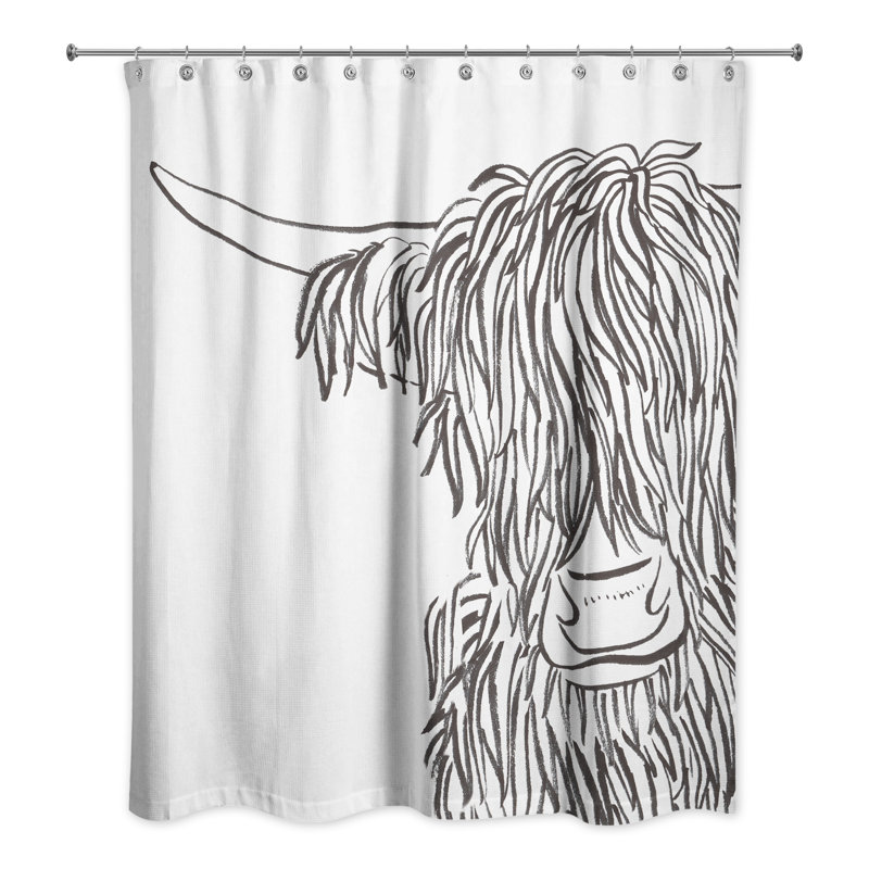 Rideau de douche Wash-Up Cow