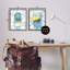 Ensemble de 2 toiles flottantes canardées "Food Art" par Grace Popp-1667799954-1667799945