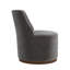 Fauteuil de chambre pivotant rembourré Brooks