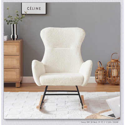 Chaise berçante Teddy
