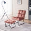 Fauteuil d'appoint avec repose-pieds en métal Endri-862096531-862096559