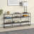 Fallon 64'' Glass Top Console Table