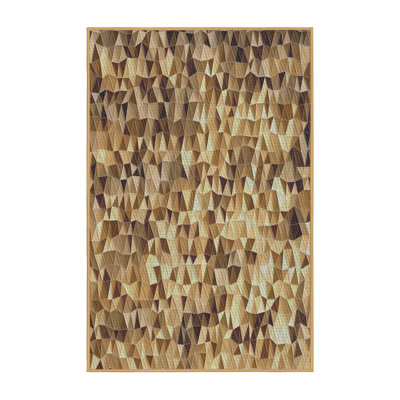 Tapis brun Power Loom