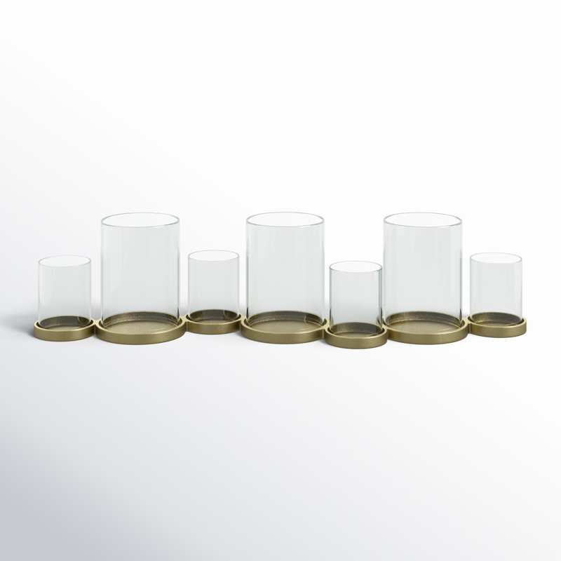 Cristelle 5.5'' H Metal Tabletop Candelabra