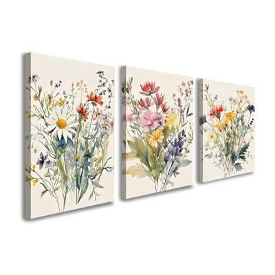 3 Piece Wrapped Canvas Print