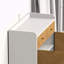 Range-chaussures, range-chaussures à 4 niveaux avec 2 tiroirs, range-chaussures autoportant en bois à chevrons avec 2 portes et tablettes réglables pour le vestibule-10975137