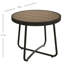 Table d'appoint en acier Ebern Designs-1725342442
