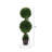 3' Artificial Double Ball Green Cedar Topiary.