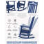 Chaise berçante en plastique Mccutcheon-234221109