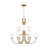 Miles Nine Light Chandelier from Generation Lighting -345572719