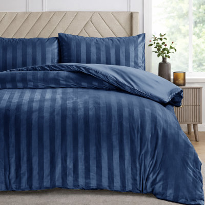 Polyester No Pattern Duvet Cover Set
