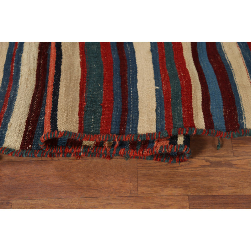 Tapis kilim à teinture végétale 6 x 9