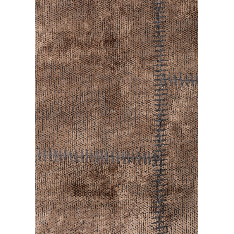 Transitional Solid Patchwork, Rectangle 6'7" x 9'10"