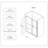 Double Sliding Matte Black Shower Door 6076 Inch - 8mm Tempered Glass, Nano Easy Clean, Adjustable , Film North American Sliding, Cleaning, Defence Membrane