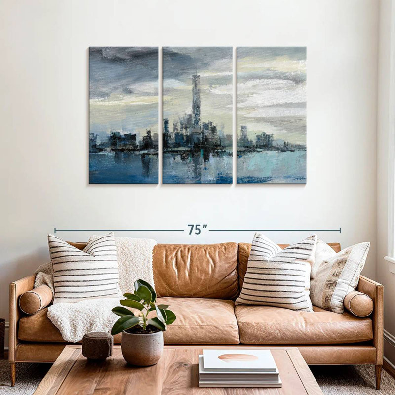 Sireci Manhattan Winter, 36" H x 57" W