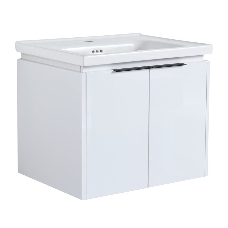 Meuble-lavabo à fermeture en douceur 24 po avec lavabo