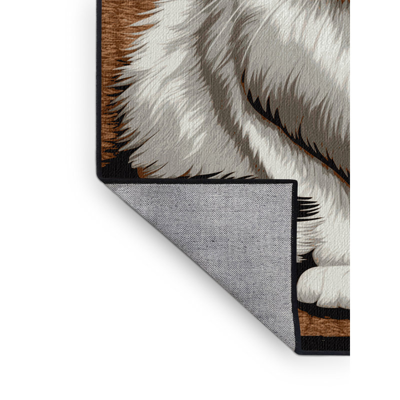  Tapis lavable Birman Cats, Carré 6 pi