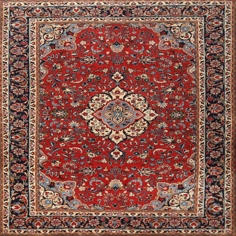 Muehlebach Oriental Indoor Rug, Square 3'