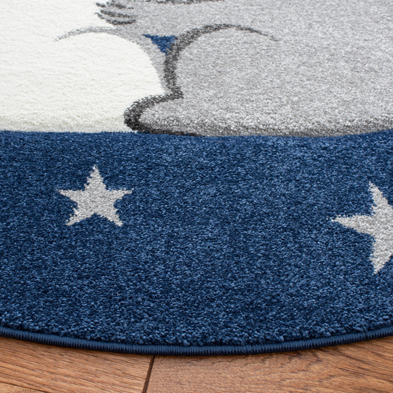 Carousel Kids 100 Performance Rug, Round 5'3"
