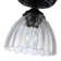Zanera 1-Light Semi-Flush with Clear Glass