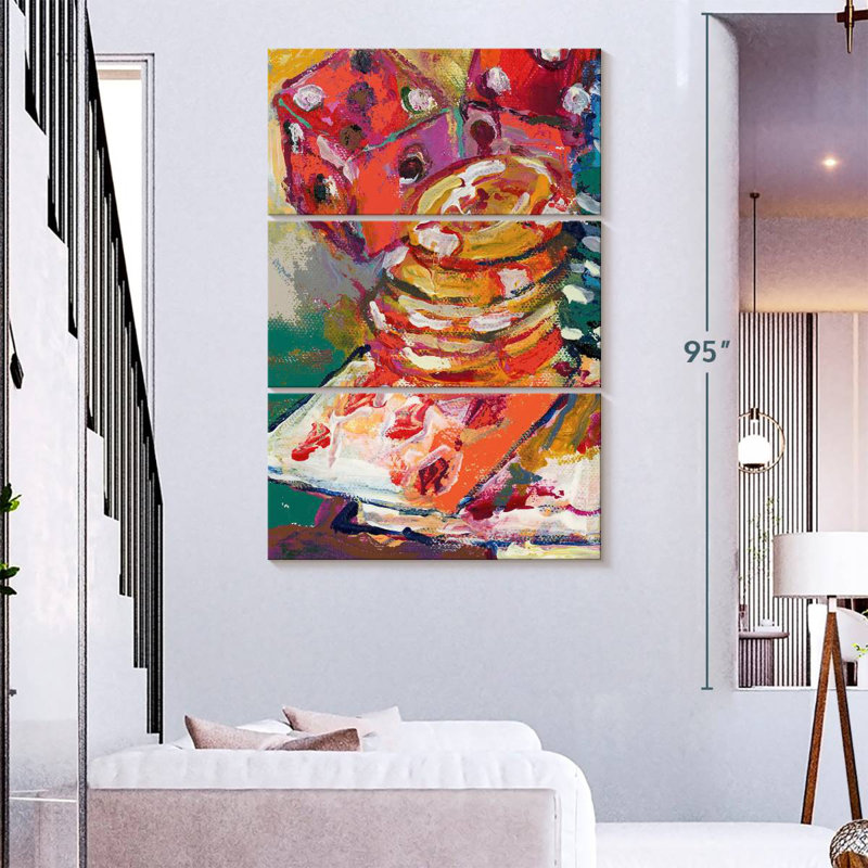 Senne Chips, 74" H x 48" W