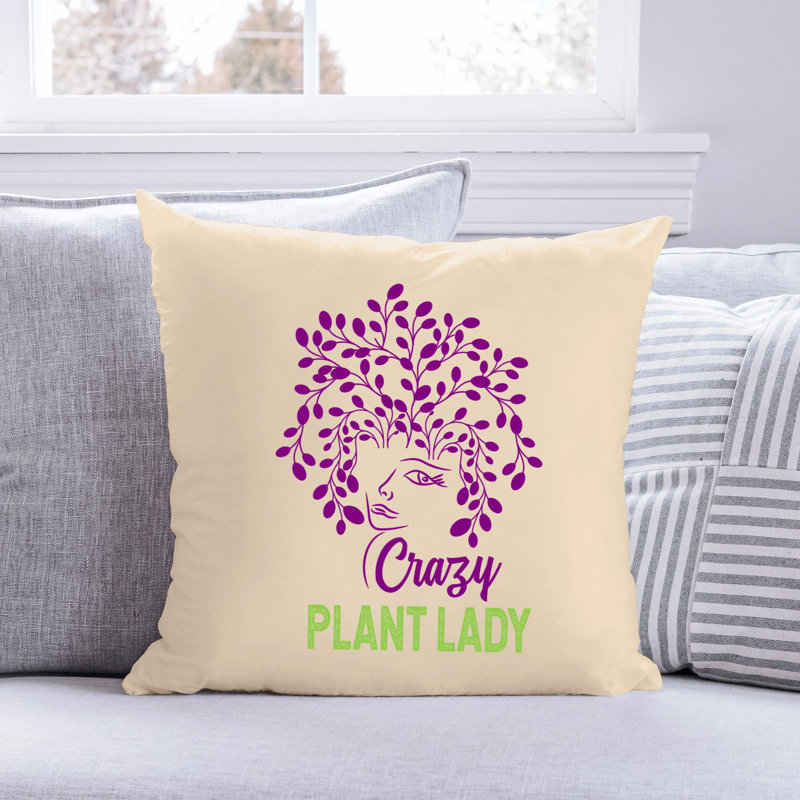  Throw Pillow, 18"H x 18"W