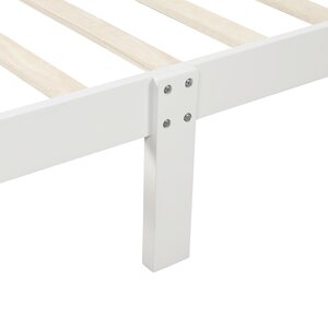 Alcott Hill® Kleon Solid Wood Platform Bed | Wayfair