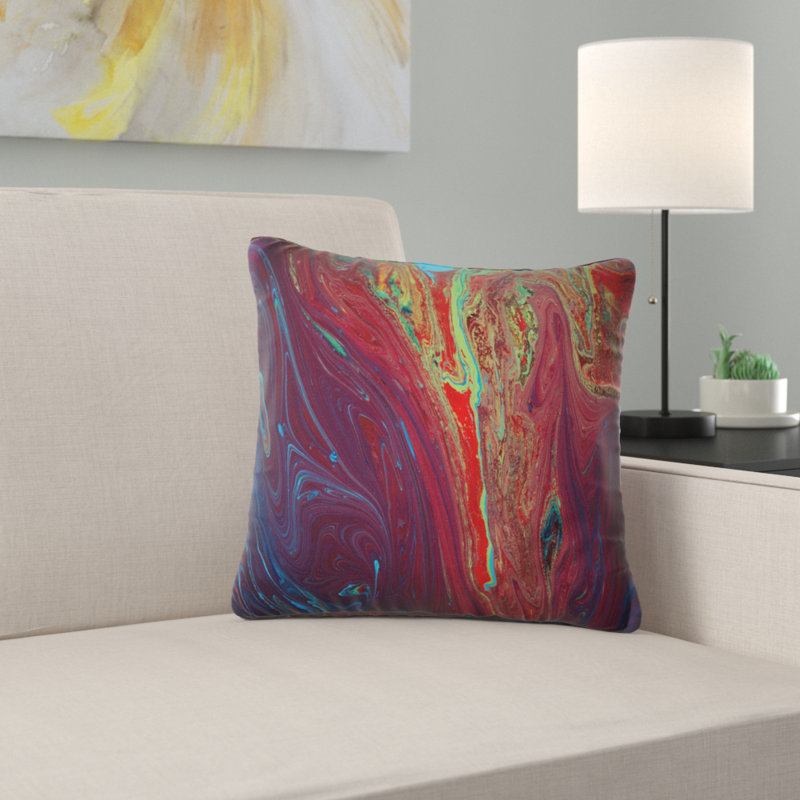 Housse de coussin carré et insert, 16 po x 16 po