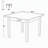 Mid-Sized Rustic Square Dining Table, Solid Wood Leg Aesthetic Kitchen Table, Multi-Functional Minimalist Accent Table for Home Decor