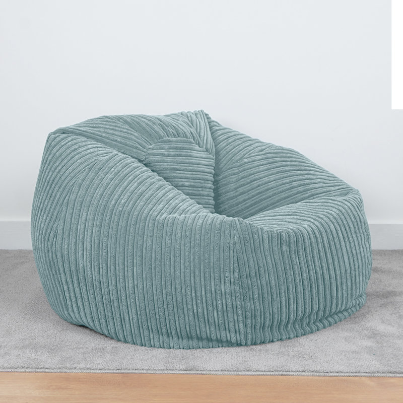 Polyester Refillable Classic Bean Bag, Blue