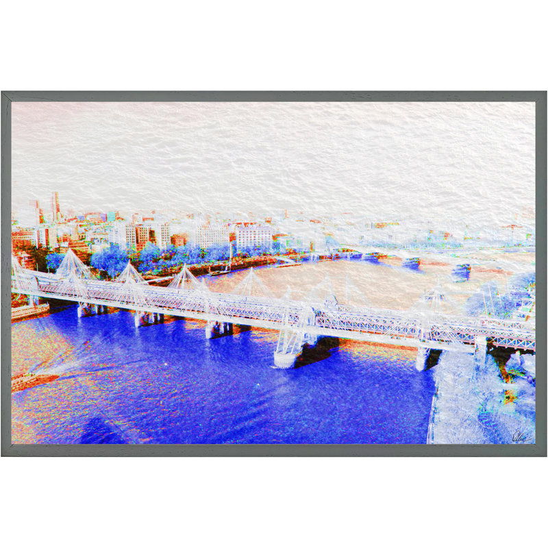 Single Picture Frame Print, 41cm H x 61cm W, Grey