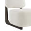 Chaise d'appoint moderne Solara avec structure en bois massif-25448131