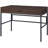 Verster Modern And Functional Writing Desk With Built-In USB Ports And Storage Drawer