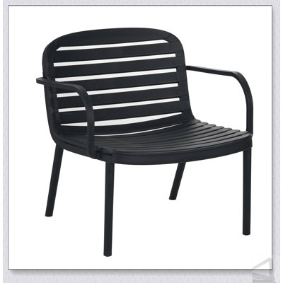 Luna Outdoor PP Club Chair, Set of 2, Durable and Comfortable for All-Weather Use, Perfect for Patio and Balcony