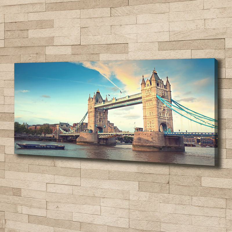 Tower Bridge London - Wrapped Canvas Print