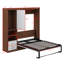 Lit escamotable mural avec armoire-1390061794